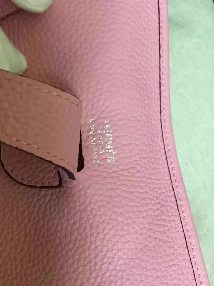 Thumbnail: HERMES Evelyne Leather Bag