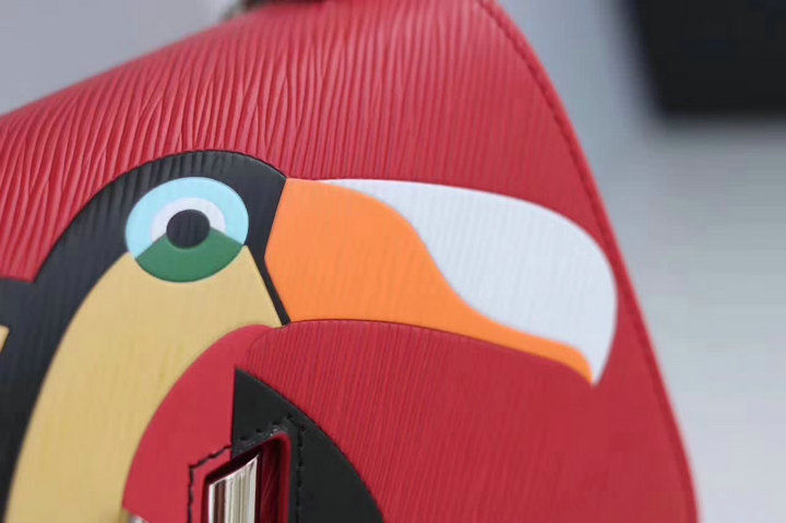 Miniaturbild: LOUIS VUITTON Twist MM Rouge ecussons Bag