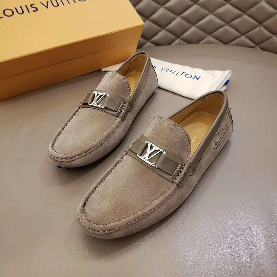 Thumbnail: LOUIS VUITTON Loafer Men's Leather Shoes