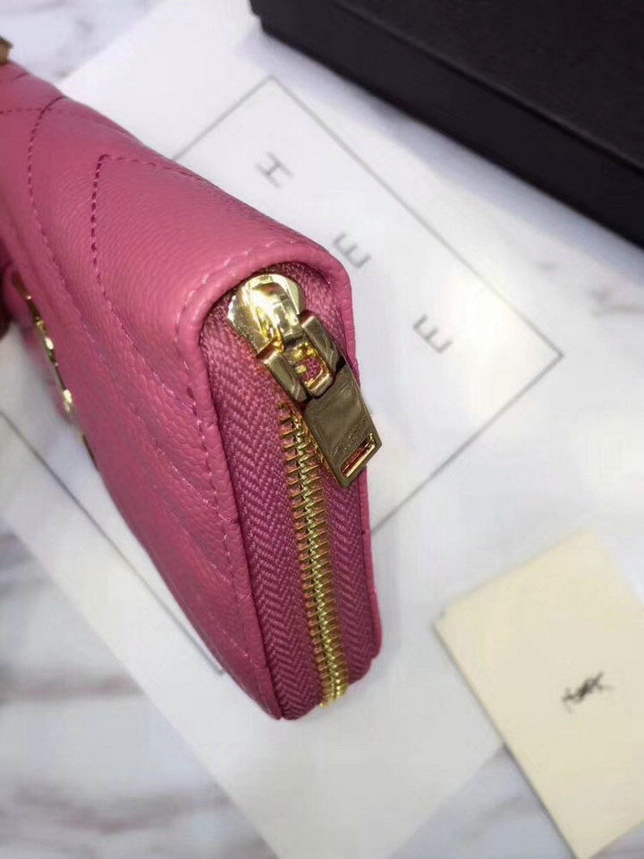 Thumbnail: YSL Strap Classic Leather Wallet