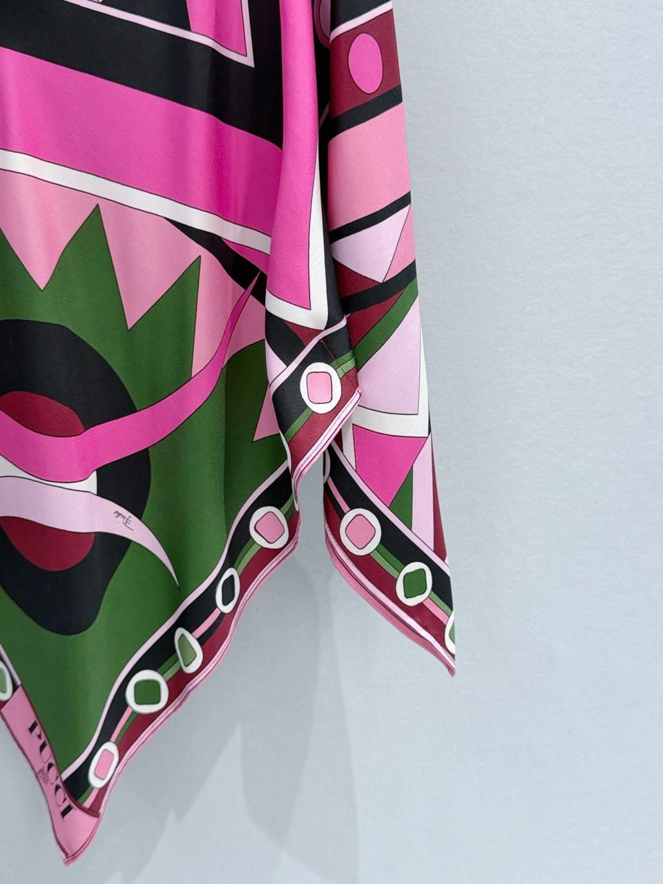 Miniatura: Emilio Pucci Vivara Print Cape Women's Multicolor Blouse Pink Top
