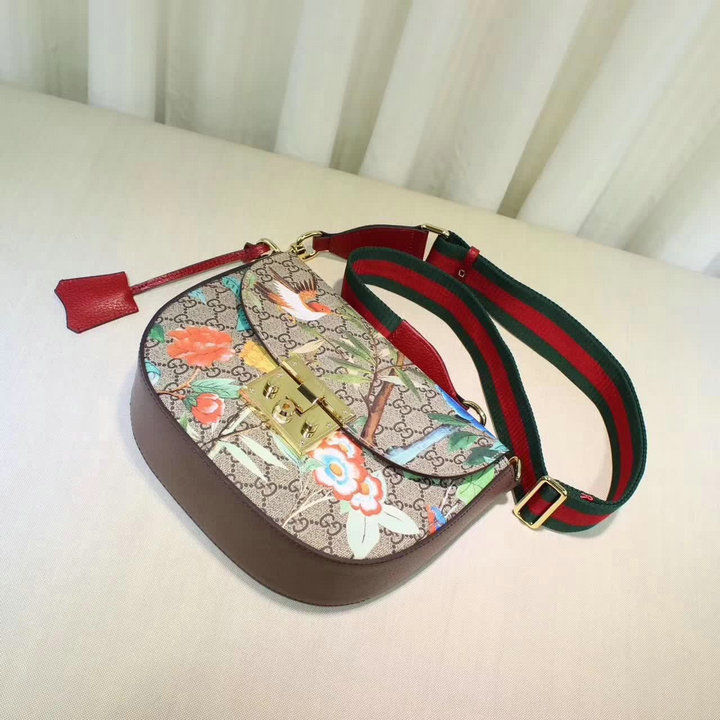 Thumbnail: GUCCI Leather Shoulder Mini Bag