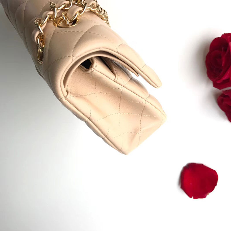 Thumbnail: CHANEL Quilted Lambskin Flap Leather Bag