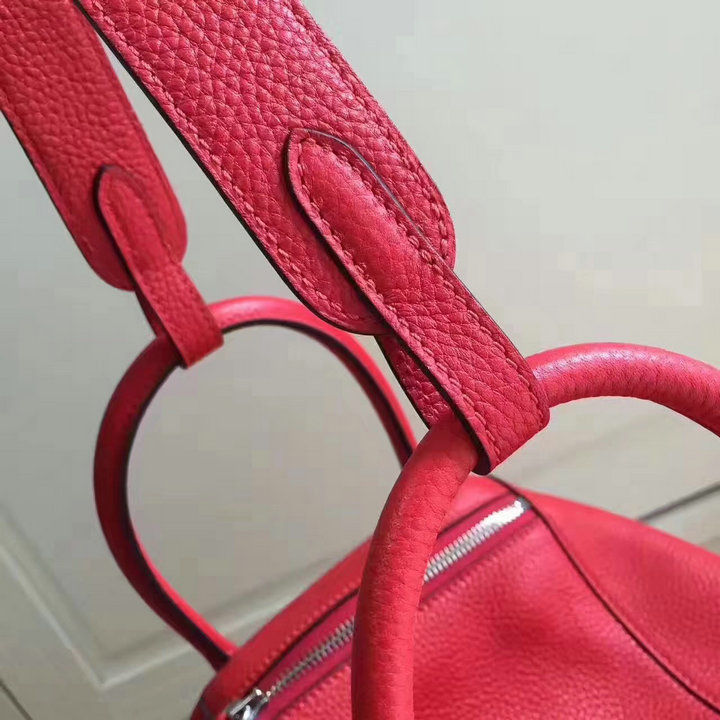 Thumbnail: HERMES Lindy Shoulder Leather Bag