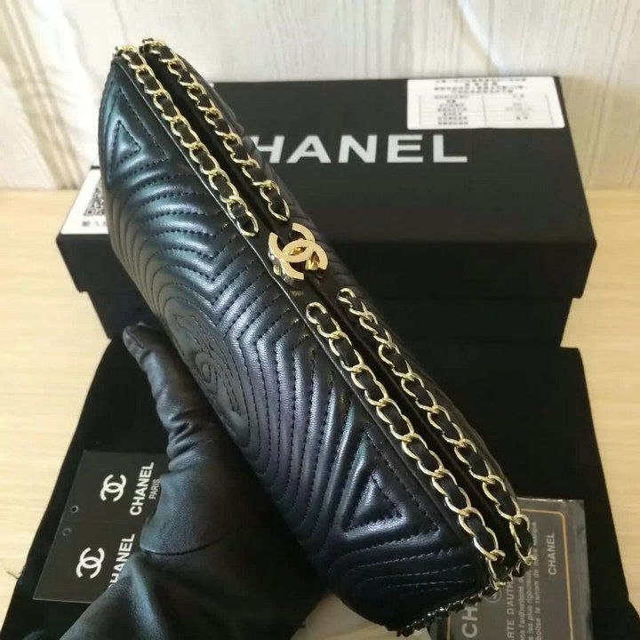Thumbnail: CHANEL Clutch New Limited Edition Python Snake Skin Bag