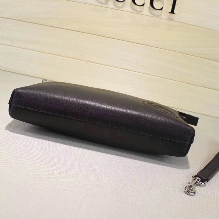 Thumbnail: GUCCI Zip Top Leather Wallet Purse