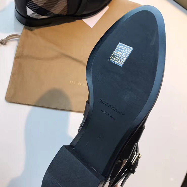 Thumbnail: BURBERRY Autumn Leather Shoes