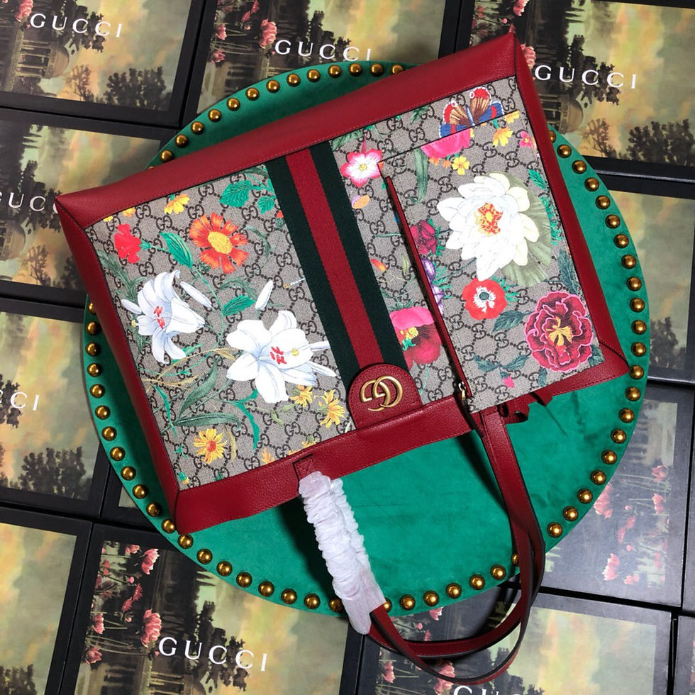 Thumbnail: GUCCI GG Leather Bag