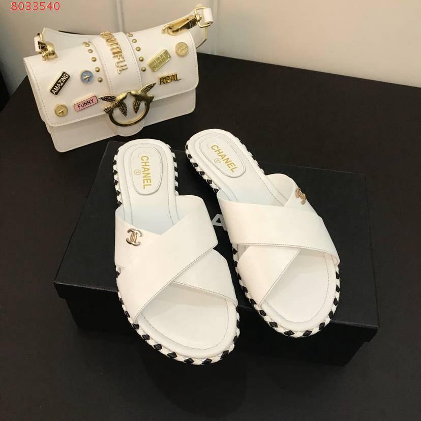 Thumbnail: CHANEL Leather Sandal