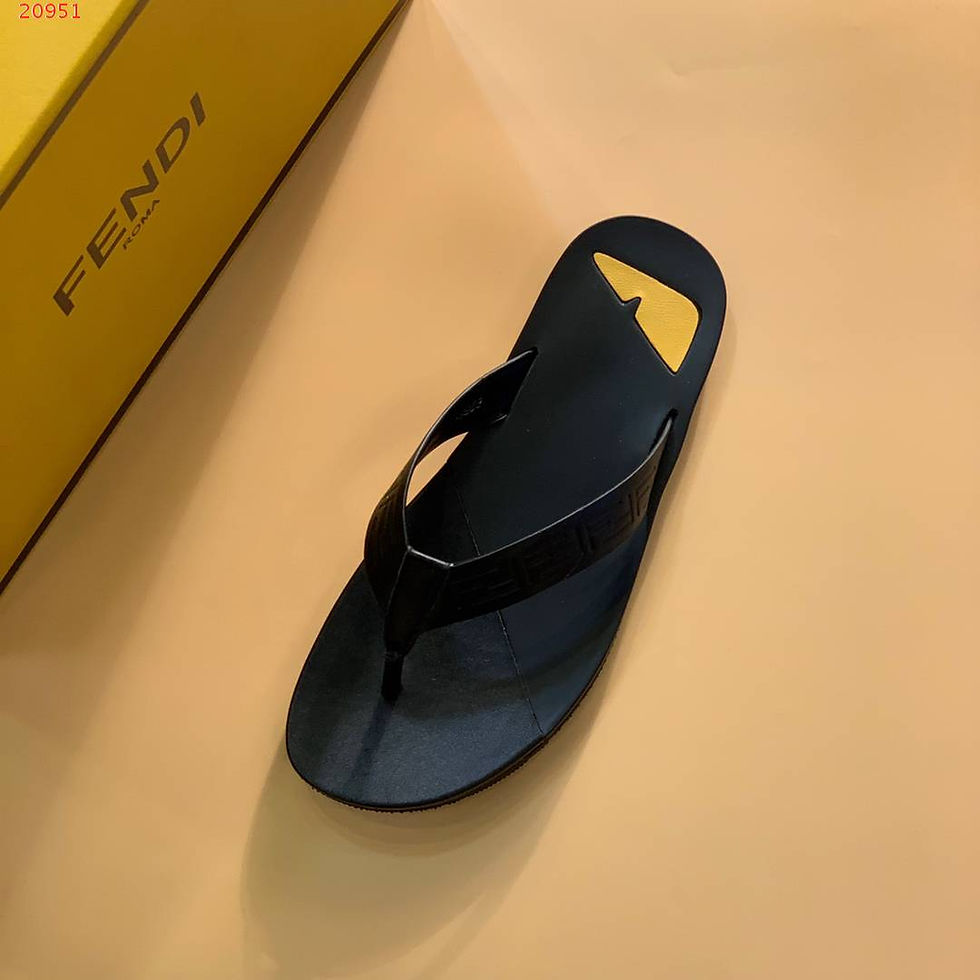 Thumbnail: FENDI Leather Slippers