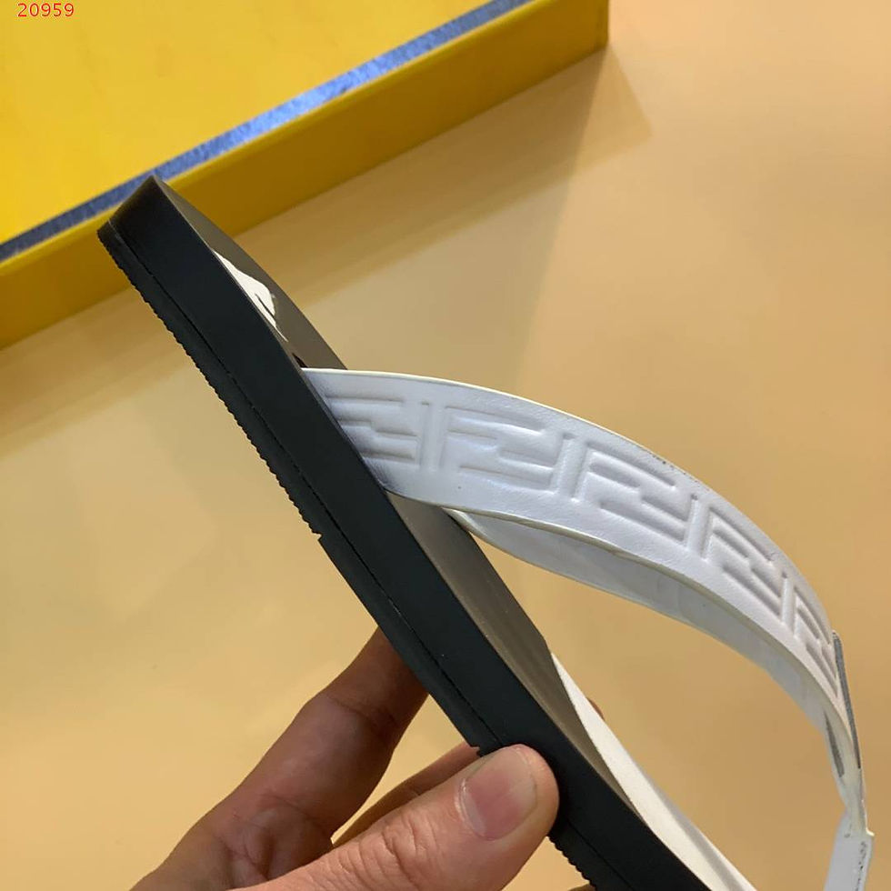 Thumbnail: FENDI Leather Slippers