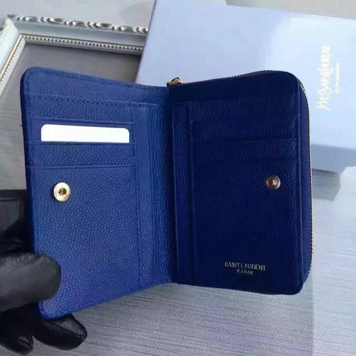 Thumbnail: YSL Strap Classic Leather Wallet