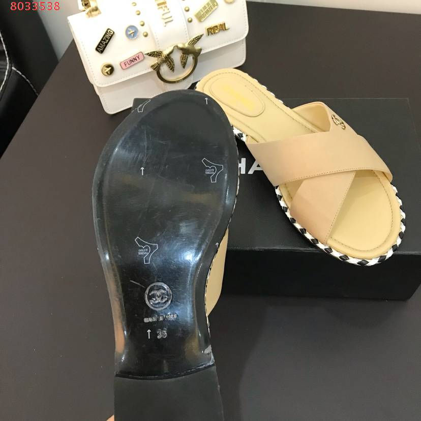 Thumbnail: CHANEL Leather Sandal