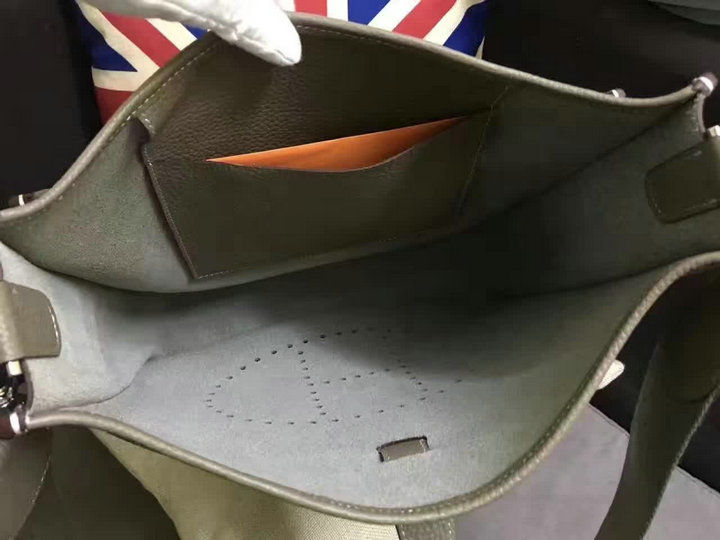 Thumbnail: HERMES Evelyne Leather Bag