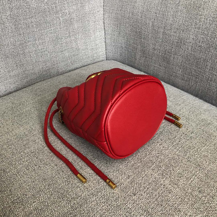 Thumbnail: GUCCI GG Marmont Mini Bucket Bag