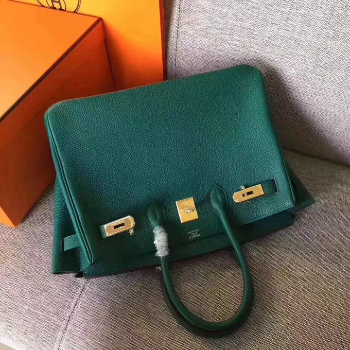 Thumbnail: HERMES Kelly Shoulder Leather Bag