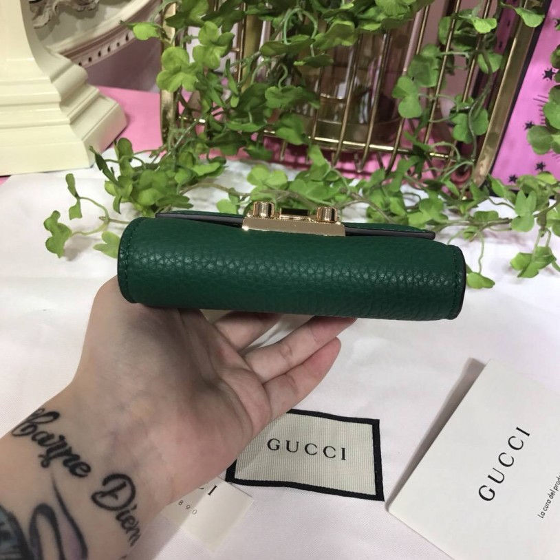 Thumbnail: GUCCI Padlock Leather Wallet