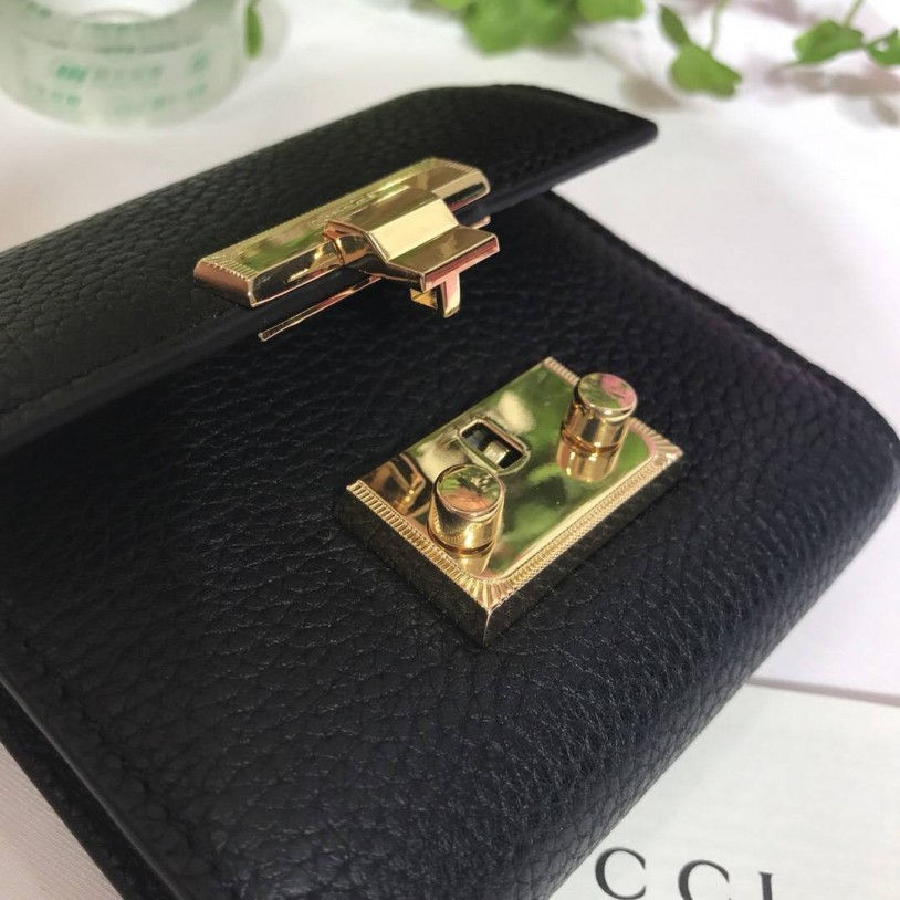 Thumbnail: GUCCI Padlock Leather Wallet