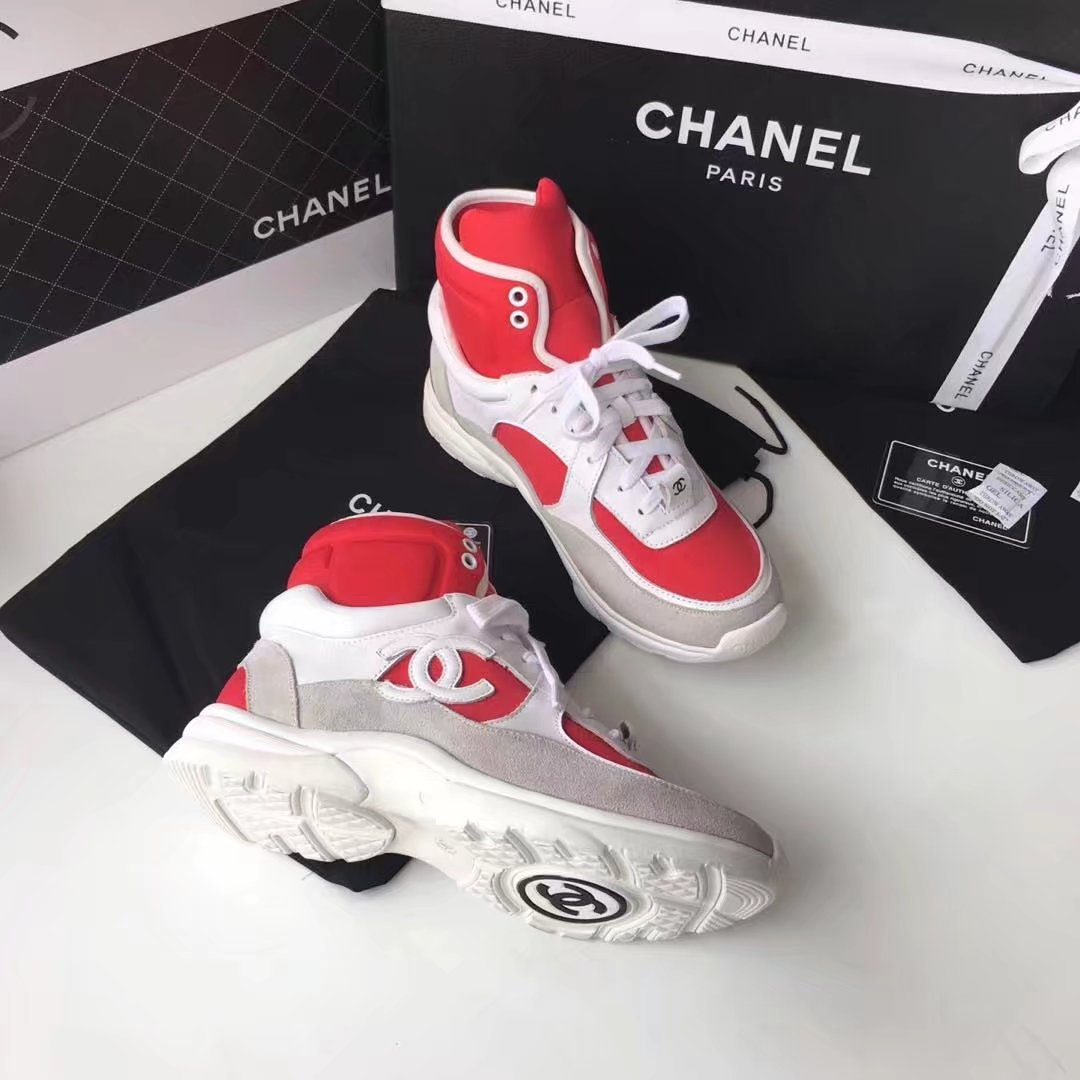 CHANEL Womens Casual Sneakers