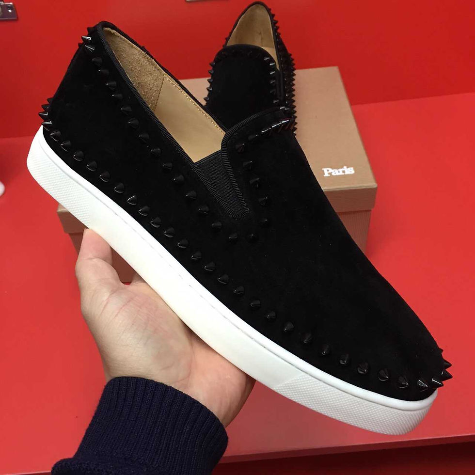 Miniatura: CHRISTIAN LOUBOUTIN Sheepskin Leather Shoe
