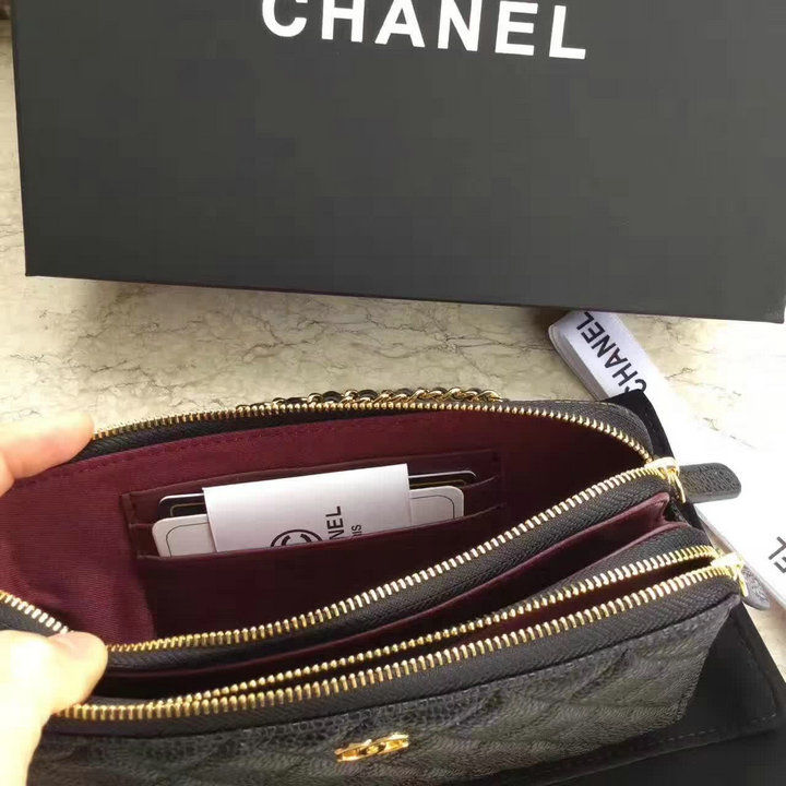 Thumbnail: CHANEL Claasic Leather Wallet Purse