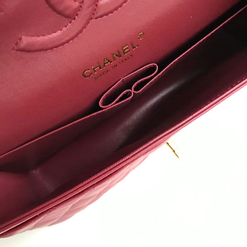 Thumbnail: CHANEL Quilted Lambskin Flap Leather Bag
