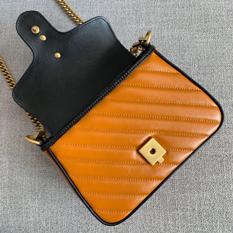 Thumbnail: GUCCI GG Marmont Mini Top Handle Bag