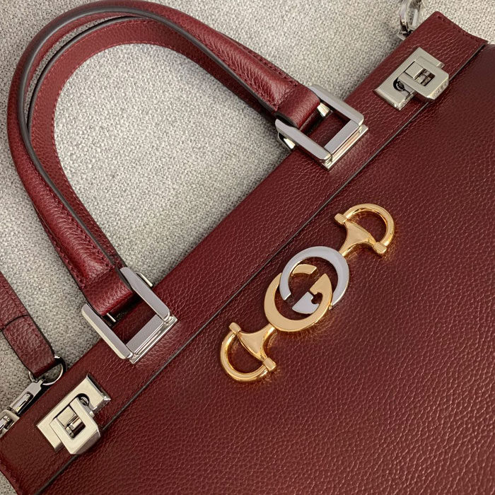Thumbnail: GUCCI Zumi Grainy Leather Bag