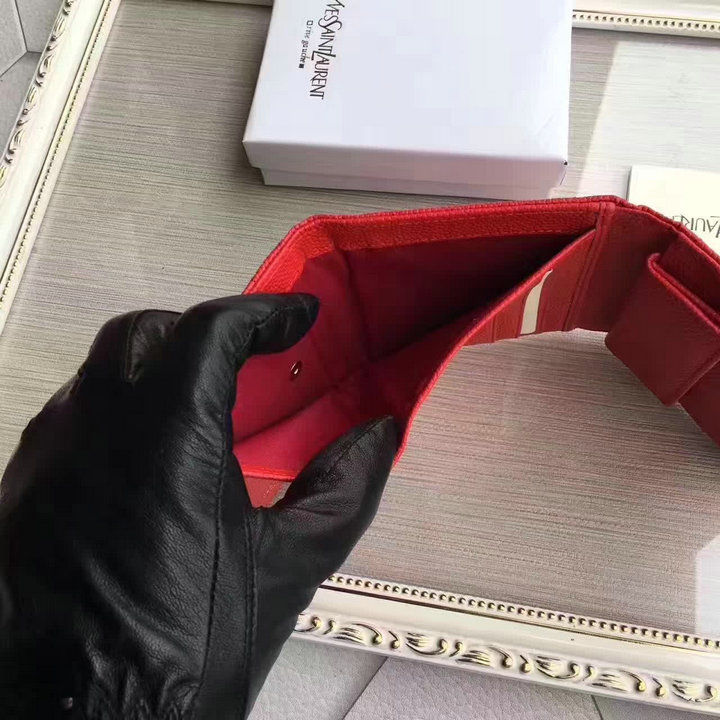 Thumbnail: YSL Strap Classic Leather Wallet