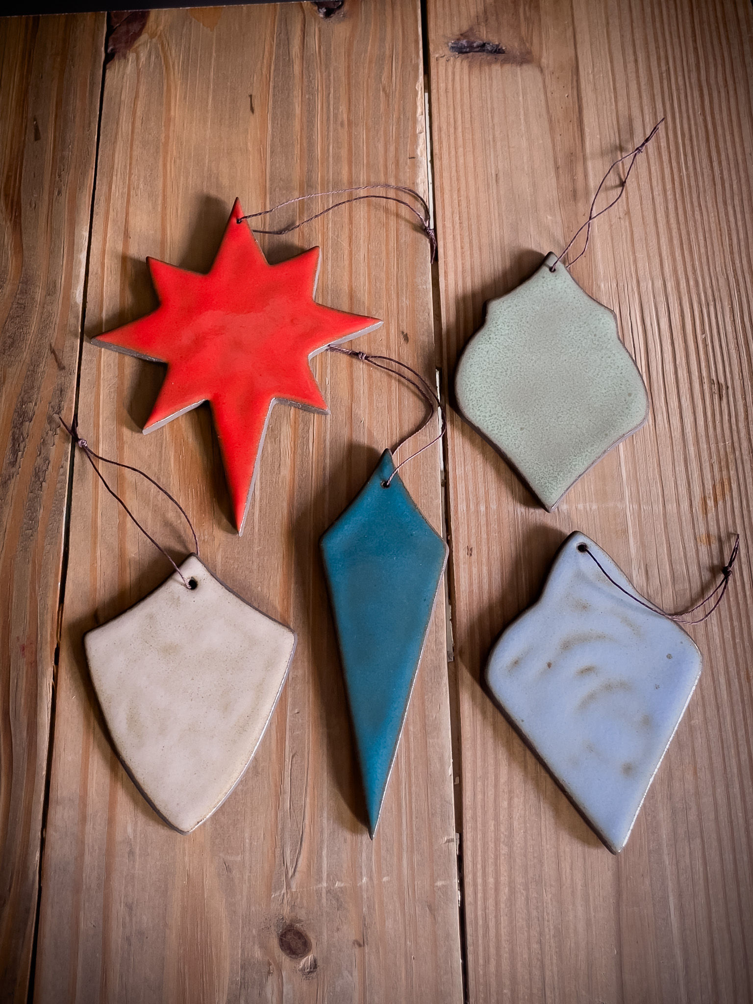 Set of 5 Ornaments No.2