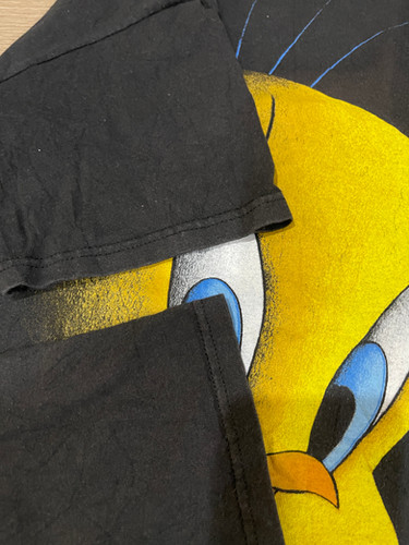 トゥイーティー　Blackout Shadow Tweety ヴィンテージ Vintage tweety bird Black out shadow collection 90s | Garment Vintage