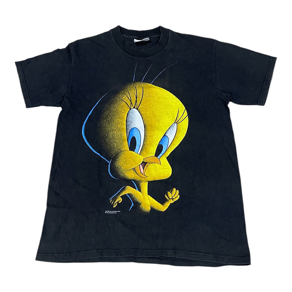 Vintage tweety bird Black out shadow collection 90s