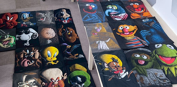 Vintage tweety bird Black out shadow collection 90s | Garment Vintage