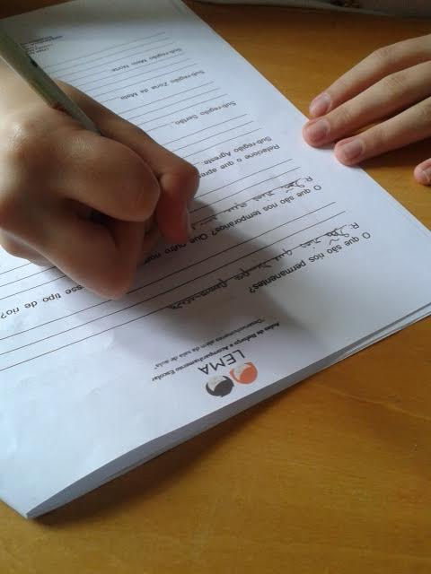 mao estudando