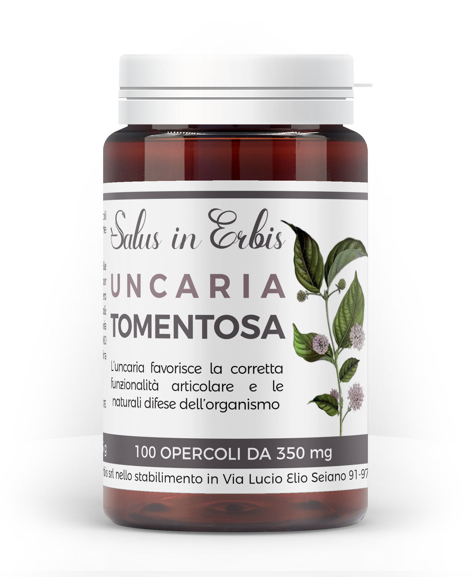 Uncaria tomentosa 100 opercoli