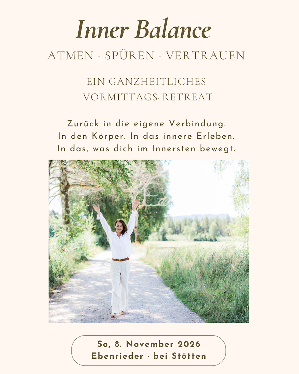 Titelbild für das Retreat mit Name und Datum des Retreats