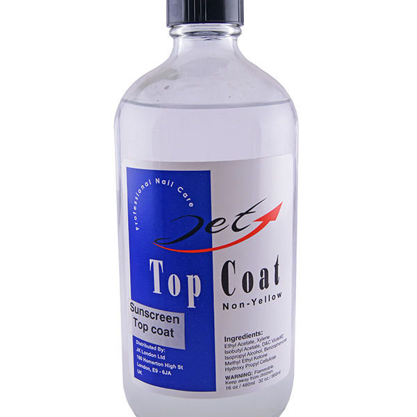 TOP COAT JET NON YELLOW SUNSCREEN 480ml