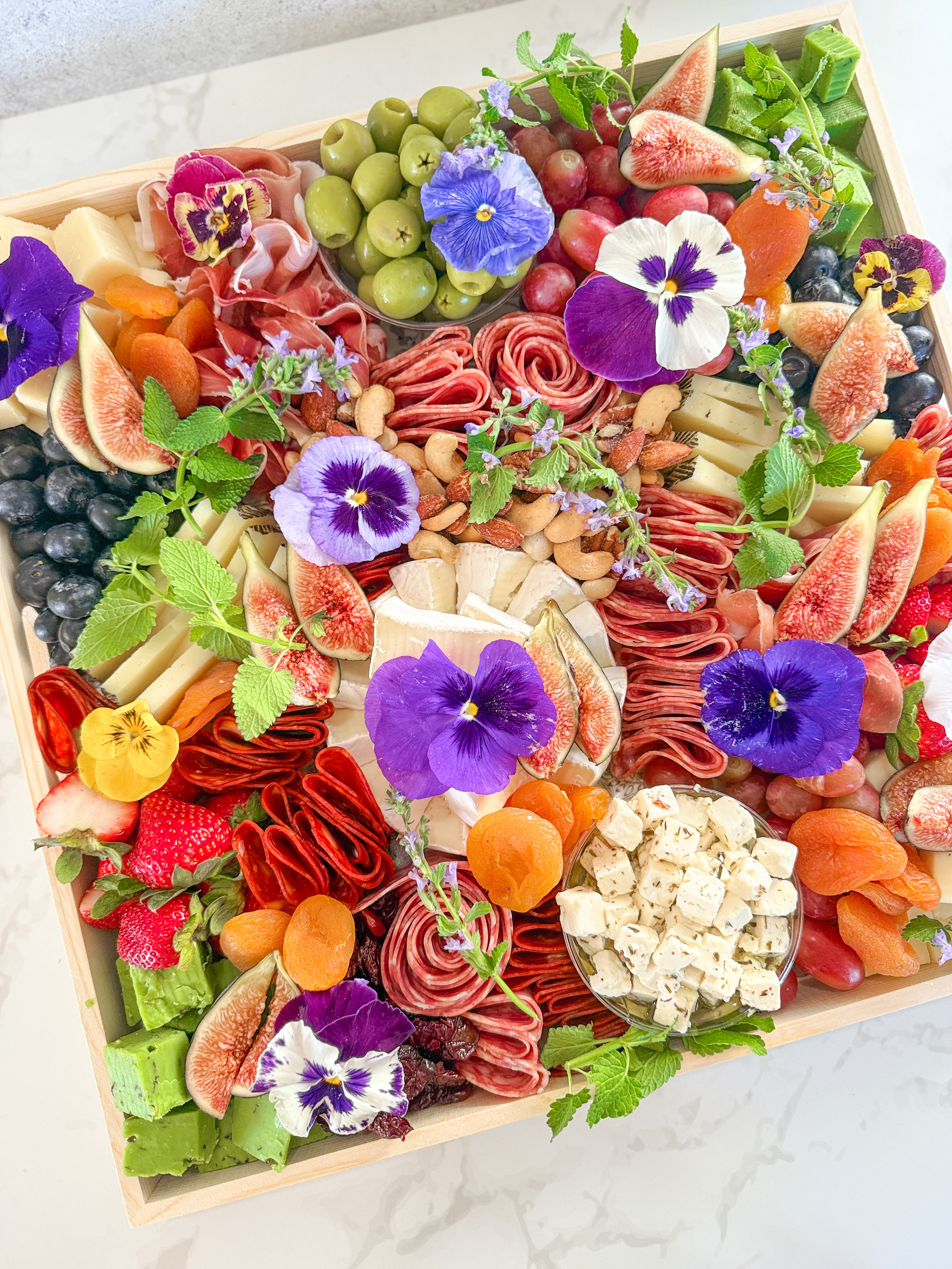 Arranged Food and Objects