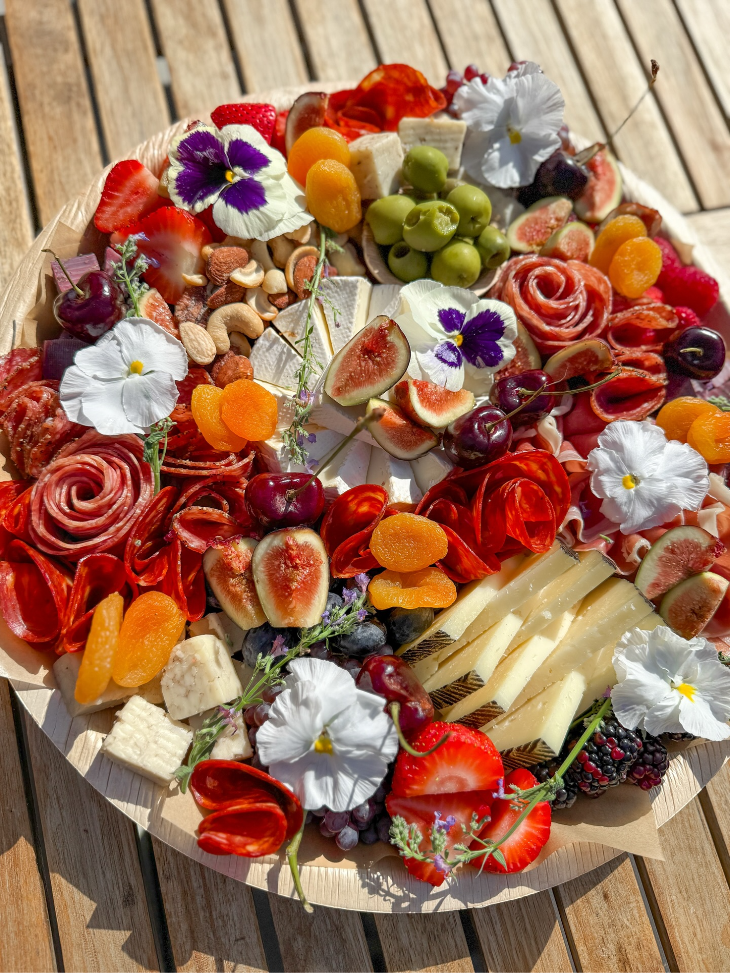 Arranged Food and Objects