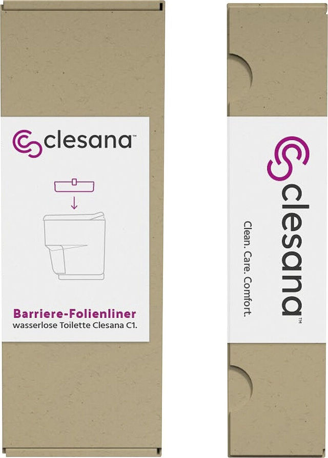Hochbarriere-Folienliner Clesana C1, Inhalt: 2 Stück, Farbe: weiß
