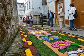 Alfombras florales en Castopol