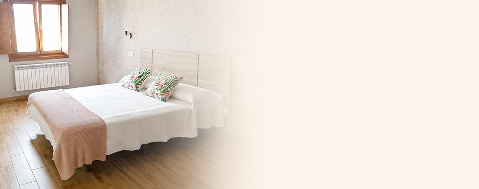 Habitación accesible en apartamento adaptado de Tapia de Casariego