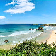 Playa de Peñarronda, monumento natural entre Tapia de Casariego y Castropol.
