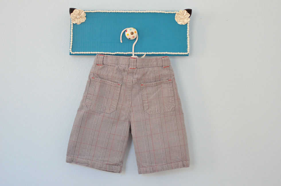 Thumbnail: OP Grey and Red Plaid Shorts