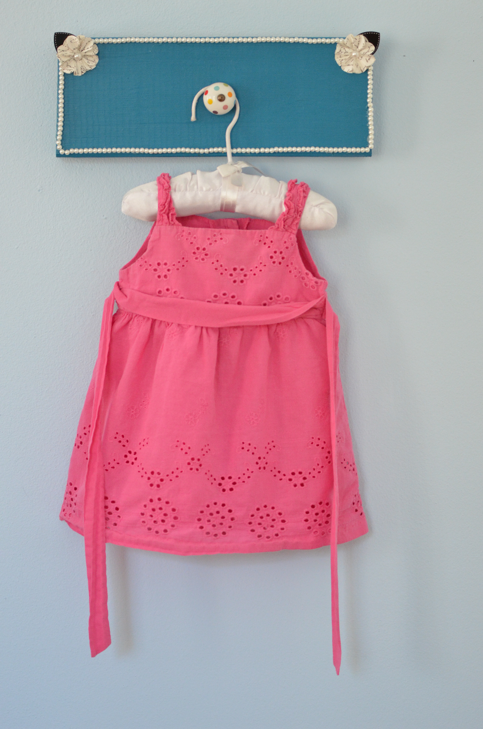 Rant, Too Bubble Gum Pink Eyelet Dress