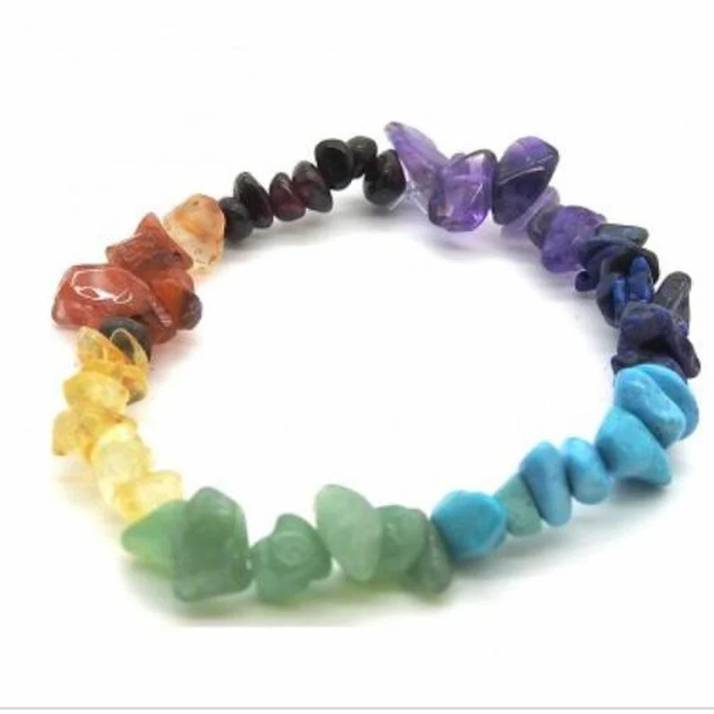 Chakra Chip Bracelet