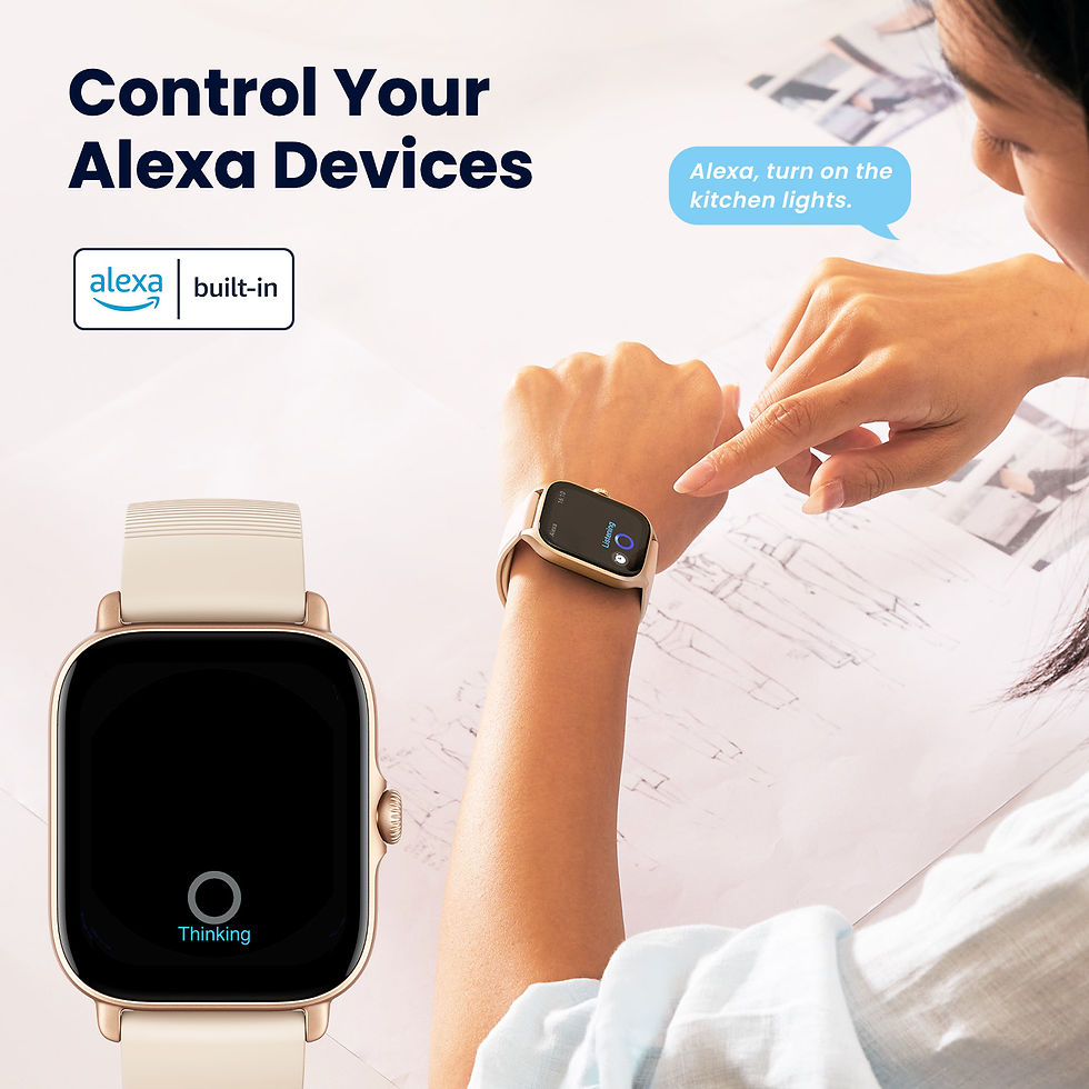 Thumbnail: New Amazfit GTS 4 mini new Smartwatch With Alexa Built-in 24H Heart Rate 150 Spo
