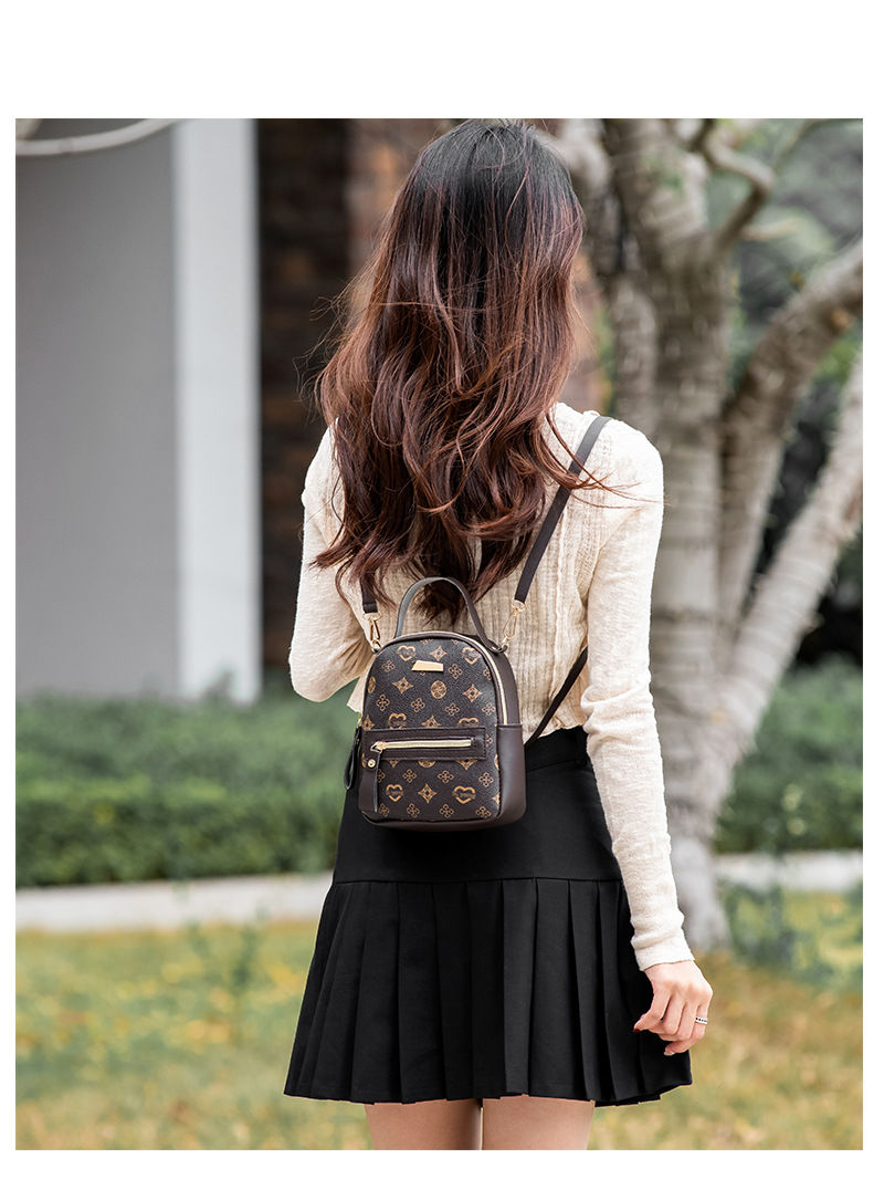 Thumbnail: Flower backpack 2022 ladies bag fashion backpack women's bag bag women's fresh a