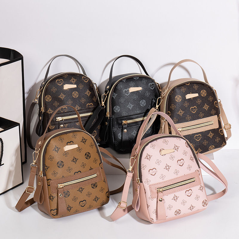 Flower backpack 2022 ladies bag fashion backpack women's bag bag women's fresh a