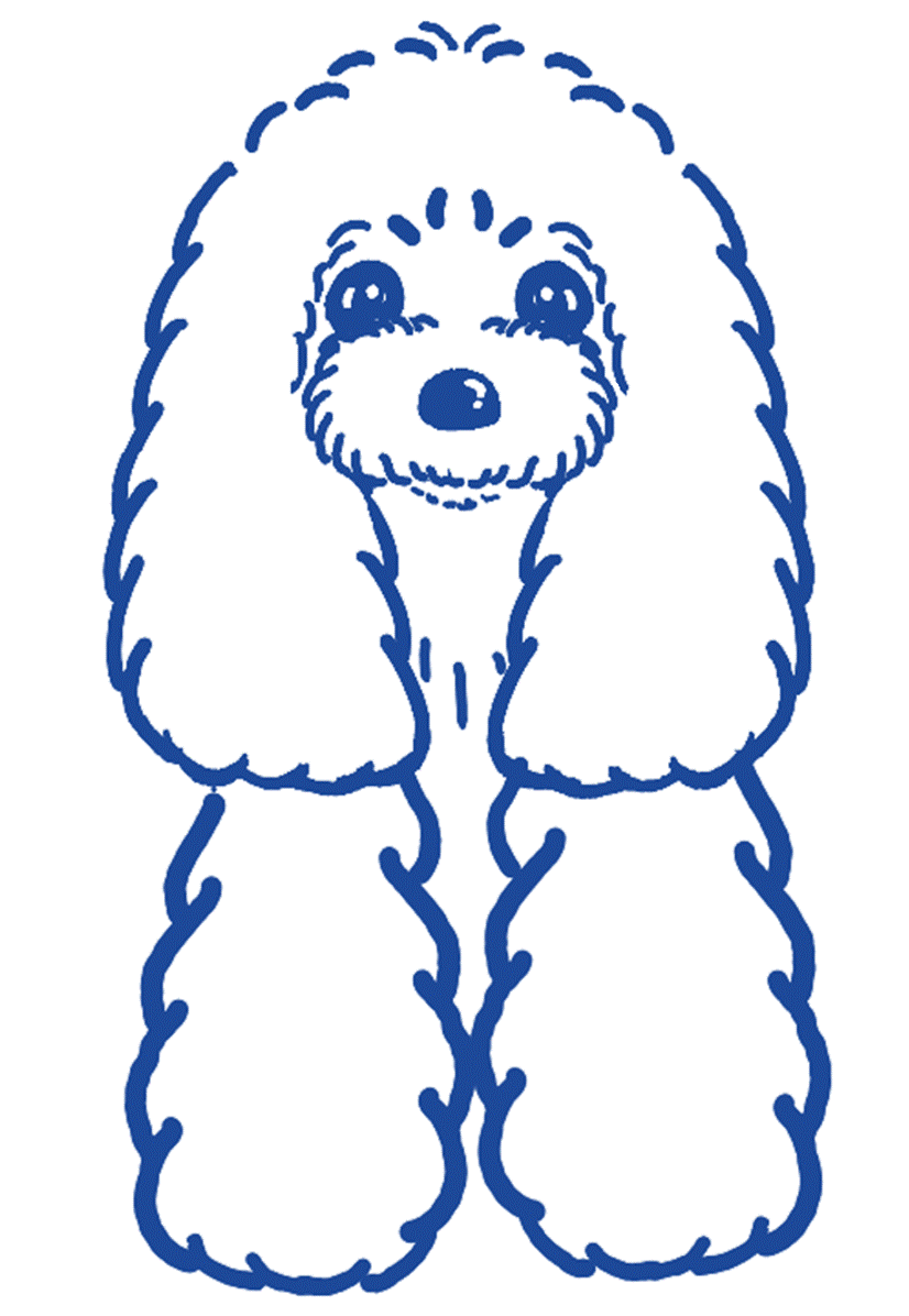 プードルイラスト4.gif